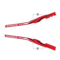 Adesivi Protezione Telaio GAS GAS RACING 2018